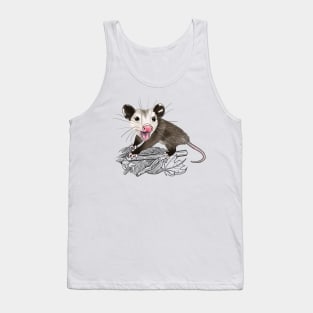 Baby Opossum-white Tank Top